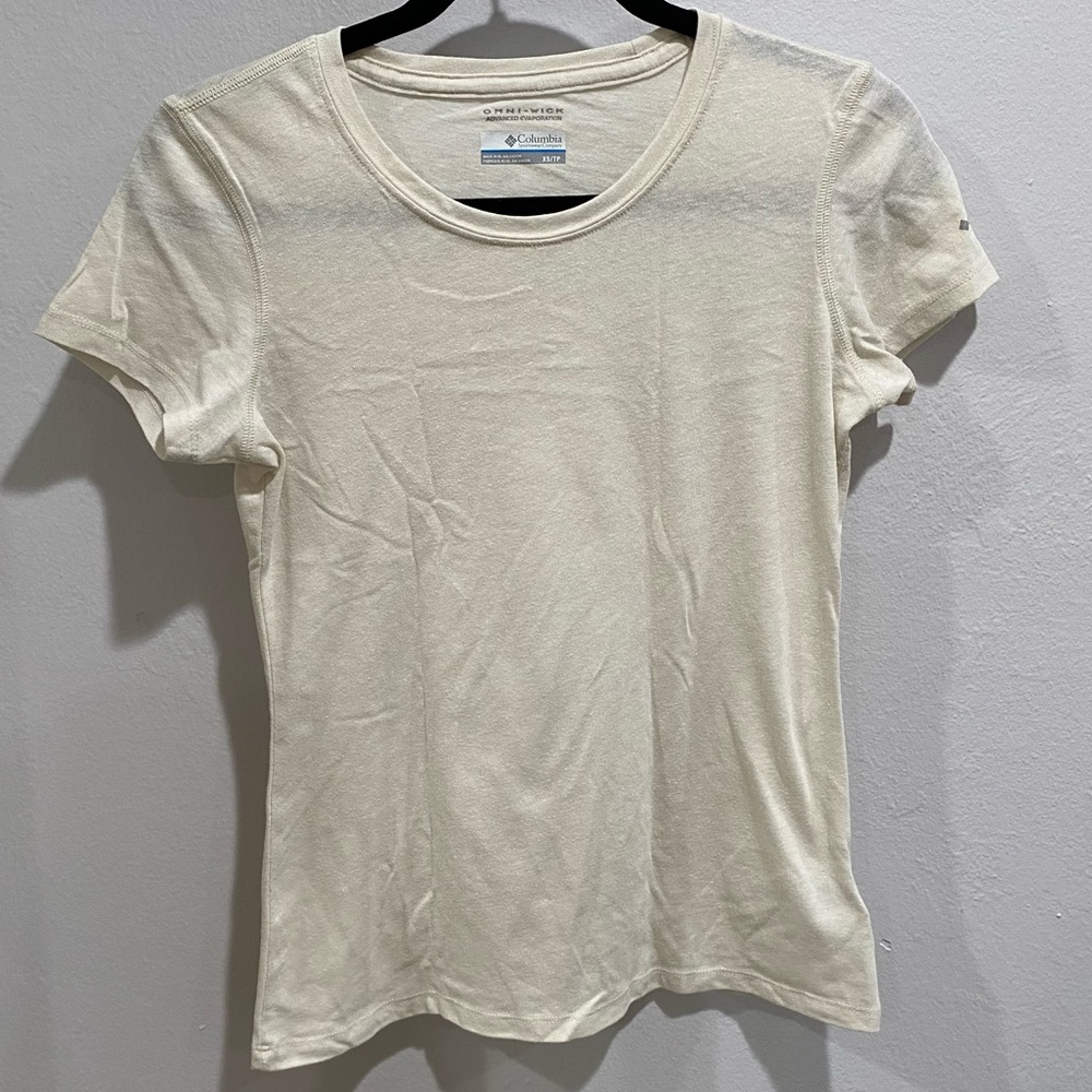 Women tee with Omni-wick by Columbia